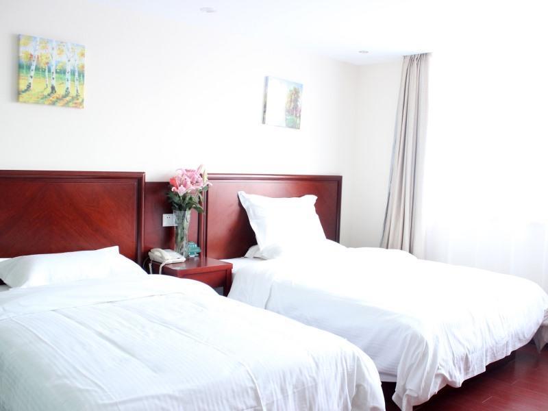 Greentree Inn Jiangsu Wuxi New District Airport Business Hotel מראה חיצוני תמונה