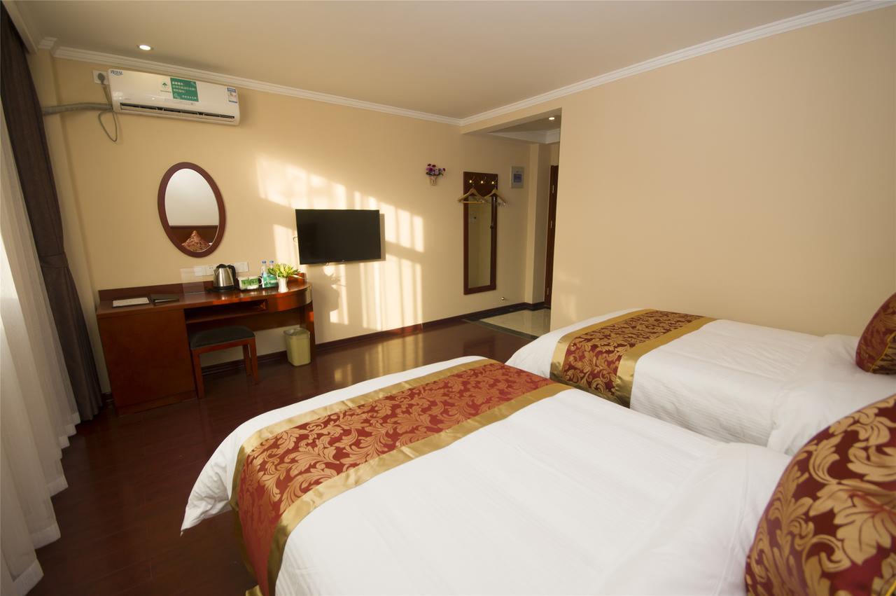Greentree Inn Jiangsu Wuxi New District Airport Business Hotel מראה חיצוני תמונה