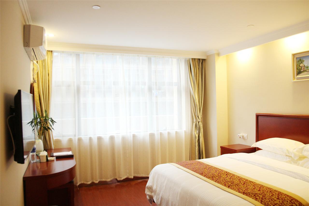 Greentree Inn Jiangsu Wuxi New District Airport Business Hotel מראה חיצוני תמונה