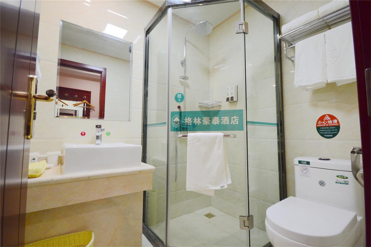 Greentree Inn Jiangsu Wuxi New District Airport Business Hotel מראה חיצוני תמונה