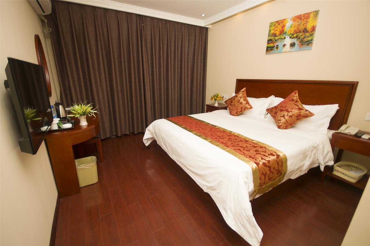 Greentree Inn Jiangsu Wuxi New District Airport Business Hotel מראה חיצוני תמונה