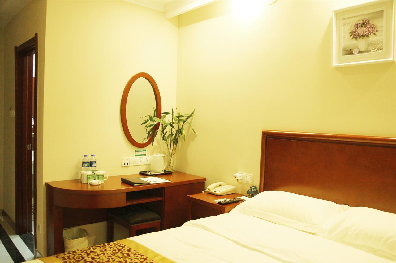 Greentree Inn Jiangsu Wuxi New District Airport Business Hotel מראה חיצוני תמונה