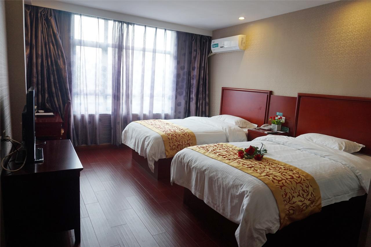 Greentree Inn Jiangsu Wuxi New District Airport Business Hotel מראה חיצוני תמונה