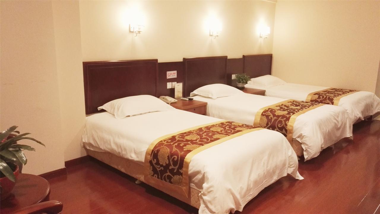 Greentree Inn Jiangsu Wuxi New District Airport Business Hotel מראה חיצוני תמונה