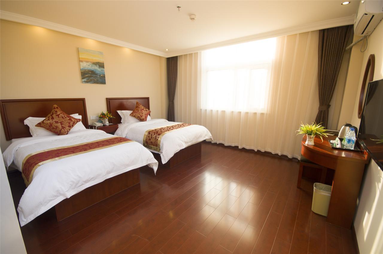 Greentree Inn Jiangsu Wuxi New District Airport Business Hotel מראה חיצוני תמונה