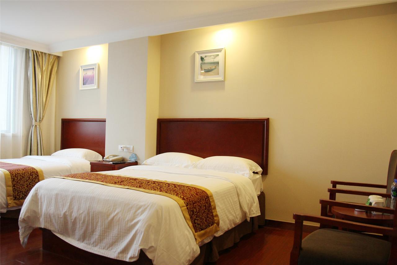 Greentree Inn Jiangsu Wuxi New District Airport Business Hotel מראה חיצוני תמונה