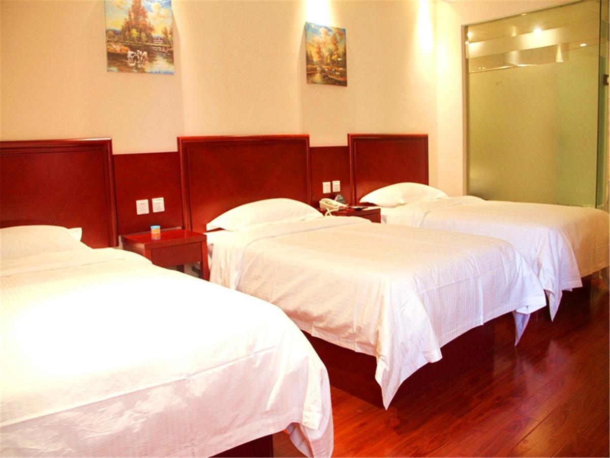 Greentree Inn Jiangsu Wuxi New District Airport Business Hotel מראה חיצוני תמונה