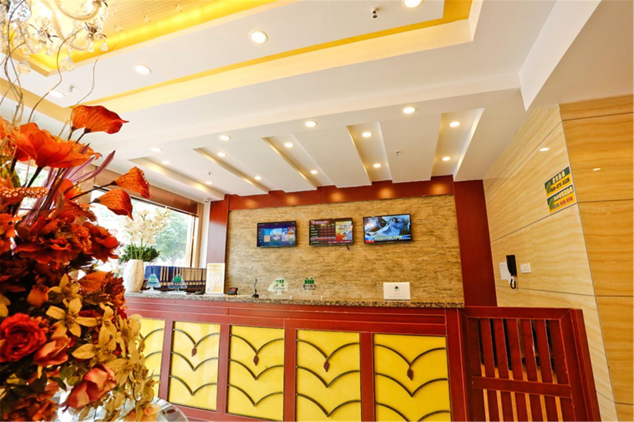 Greentree Inn Jiangsu Wuxi New District Airport Business Hotel מראה חיצוני תמונה